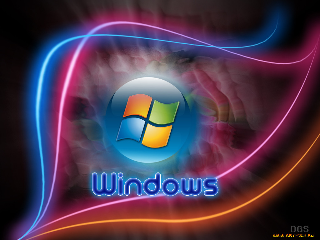 More windows. Неоновый виндовс. Неоновый логотип Windows. Радужный виндовс. Неоновые обои виндовс.